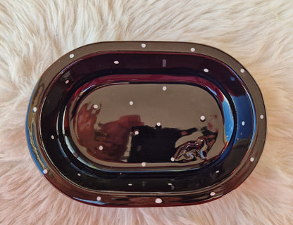 Keramik Schale für Surefeed gepunktet