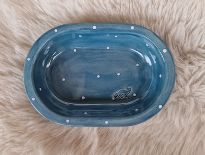 Keramik Schale für Surefeed gepunktet