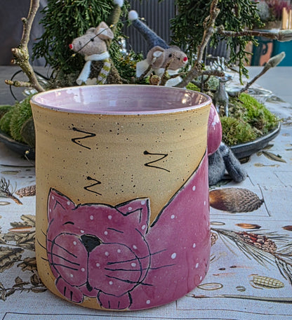 Handgefertigte Katzentassen – liebevoll & einzigartig - 600 ml
