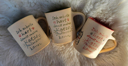 Handgefertigte Katzentassen – liebevoll & einzigartig - 300 ml
