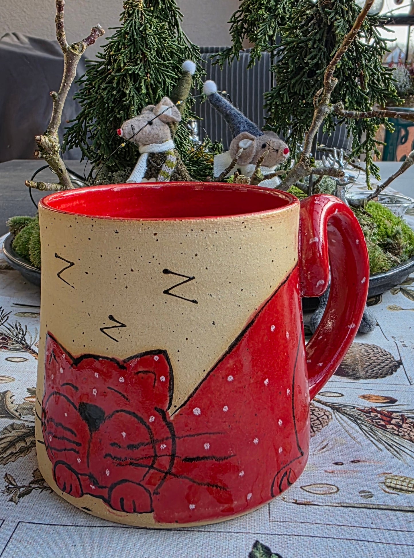 Handgefertigte Katzentassen – liebevoll & einzigartig - 600 ml